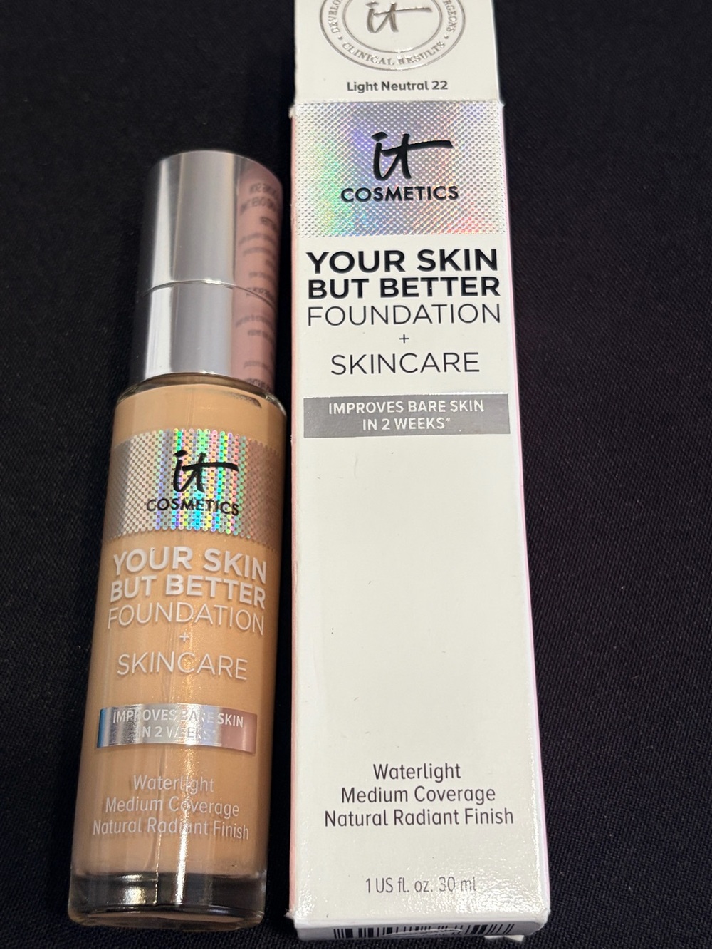 it cosmetics Your Skin But Better Foundation - Light Neutral 22 New